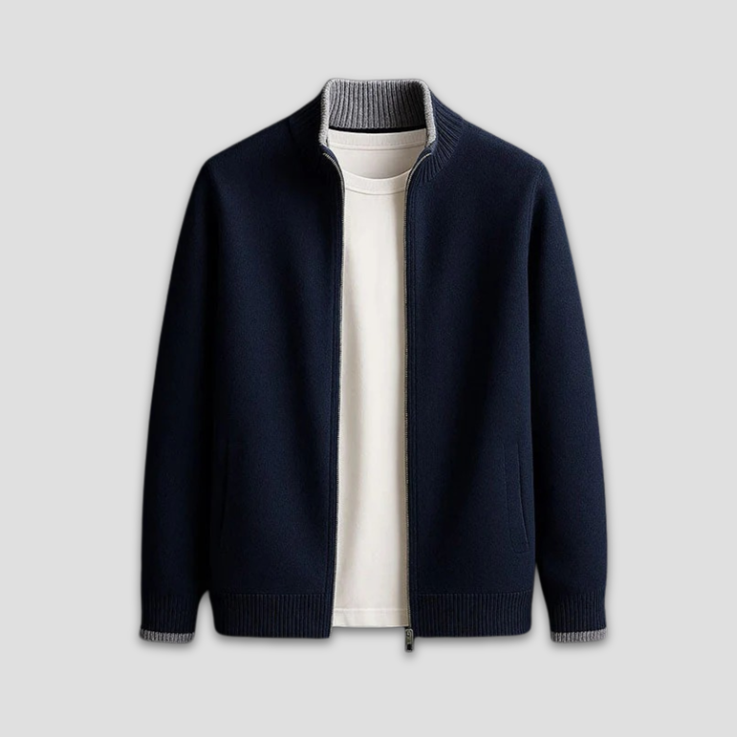 Leonardo Finstrikket cardigan