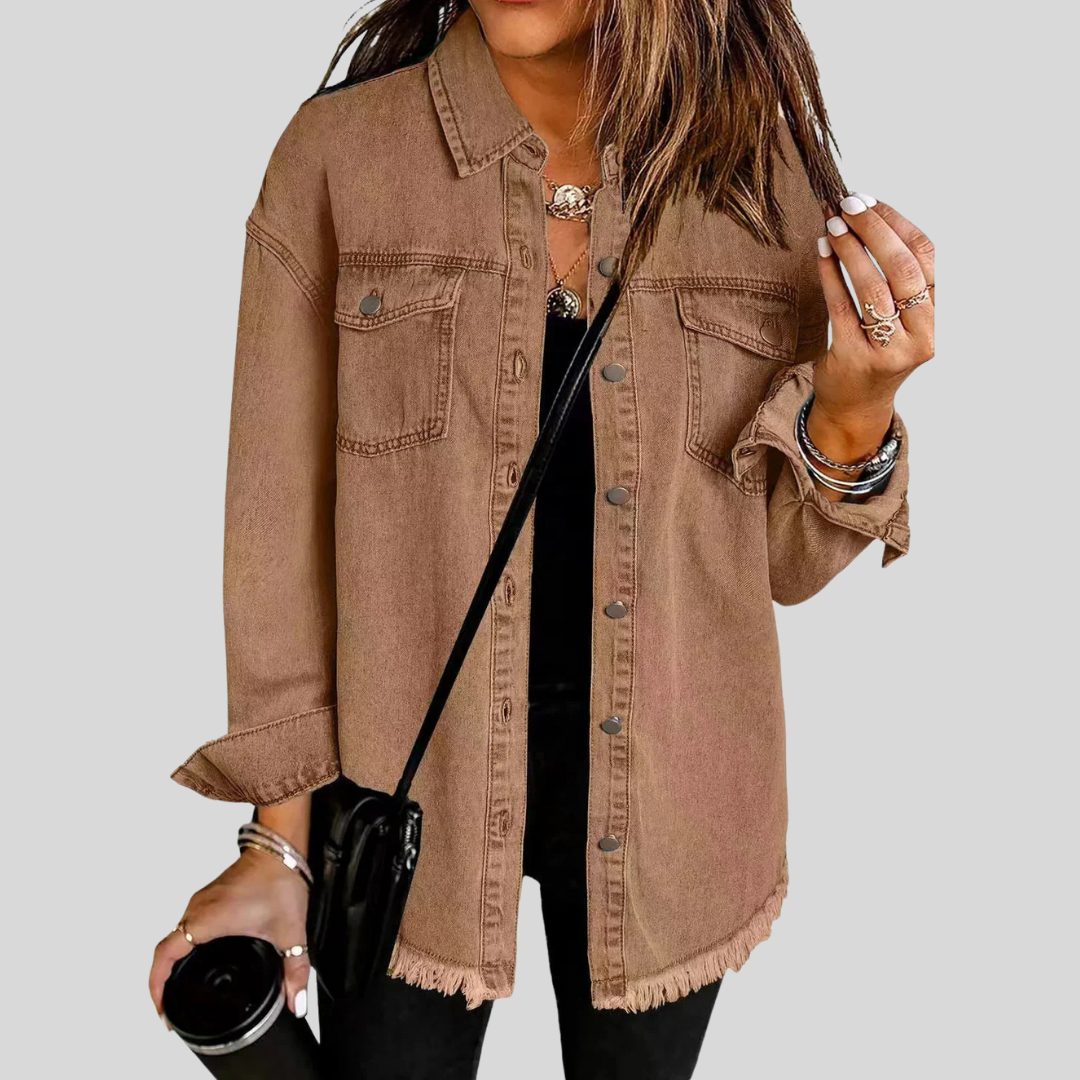 Marte Klassisk Denimjakke