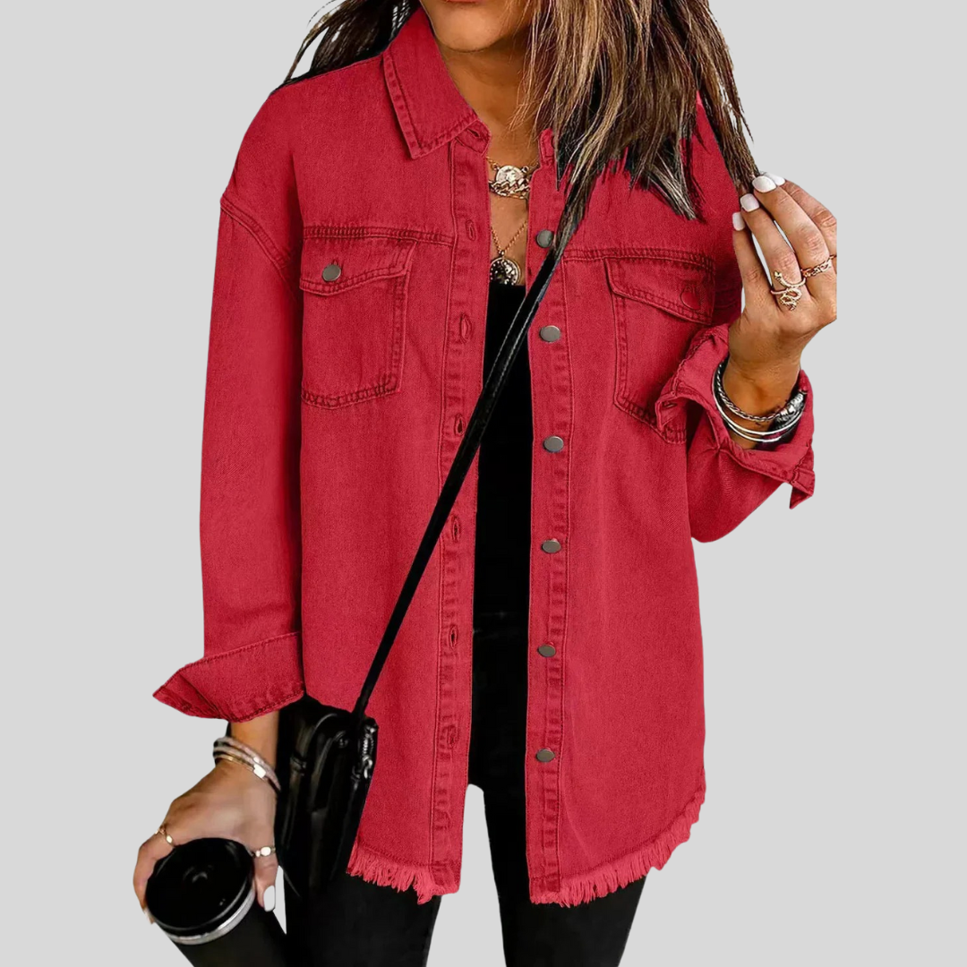 Marte Klassisk Denimjakke