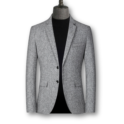 Domenico Elegant blazer i skotsk stoff