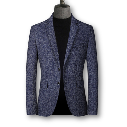 Domenico Elegant blazer i skotsk stoff