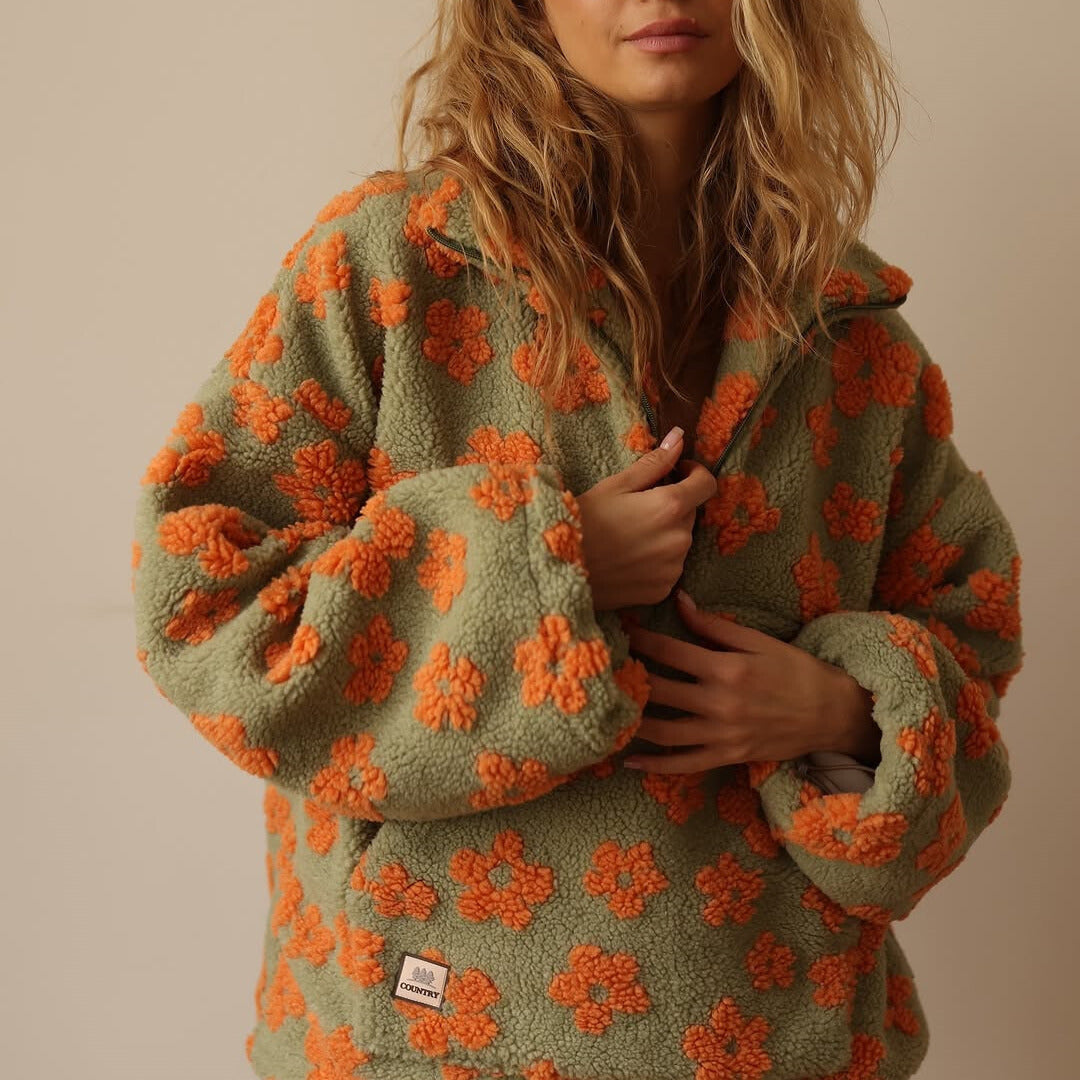 Daisy Fleece-genser Bloom