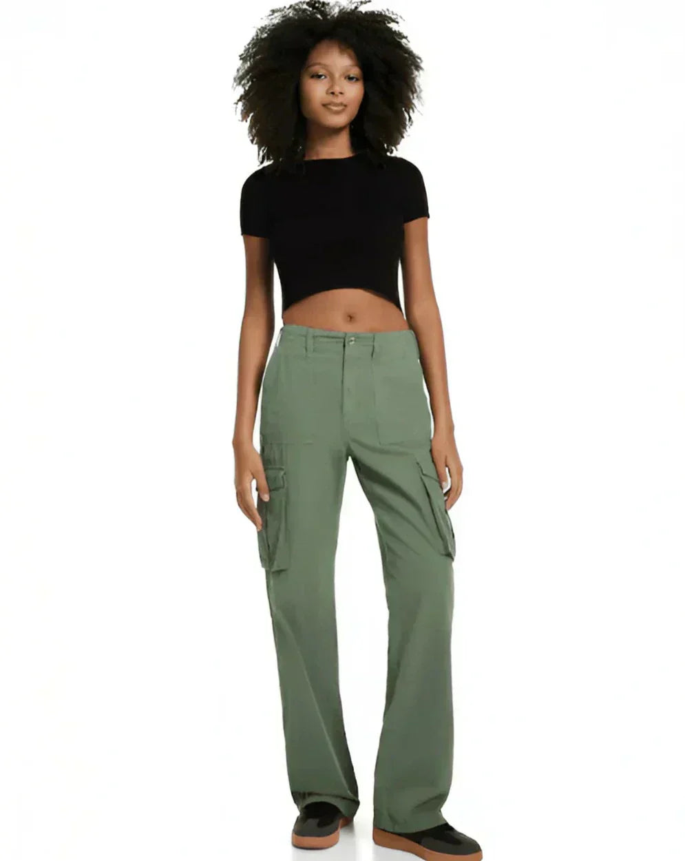 Elvíra Cargobukser med justerbar linning