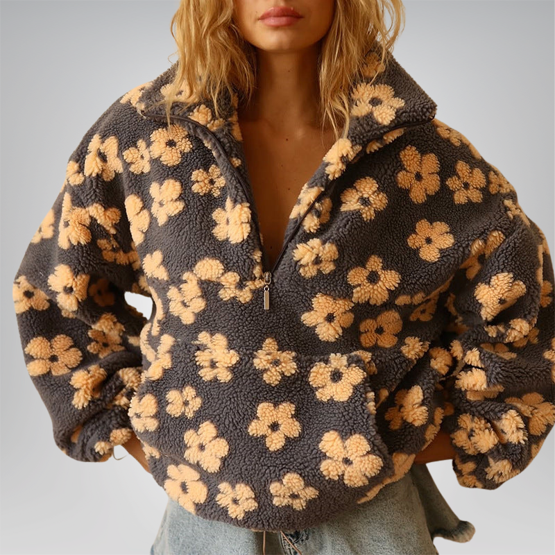 Daisy Fleece-genser Bloom