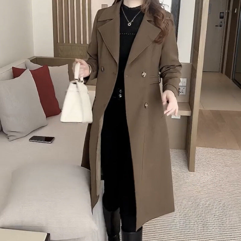 Nadine Elegant Trench Coat
