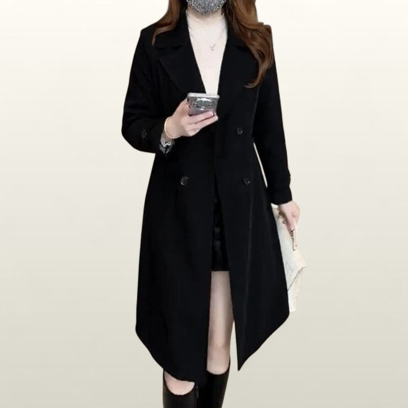 Nadine Elegant Trench Coat