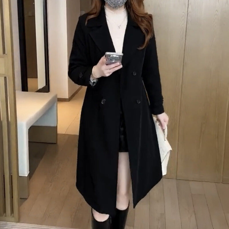 Nadine Elegant Trench Coat