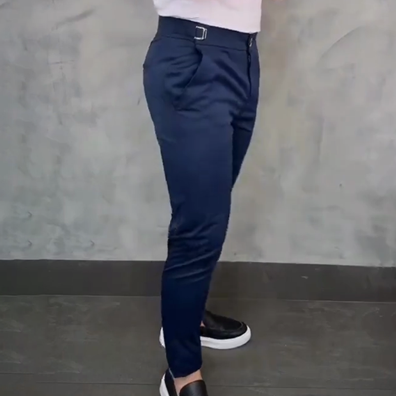 Rick Slim Fit-bukser i stretch for menn